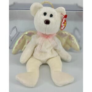 Ty Beanie Baby Halo the Bear, NWT